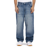 Wide-Leg Denim Jeans