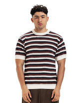 Retro Stripe Knit Tee