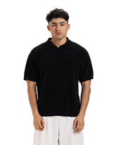 Waffle Knit Polo