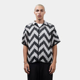 Textured Crochet Shirt