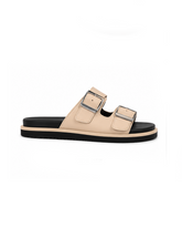 Premium Double Buckle Slide Sandals