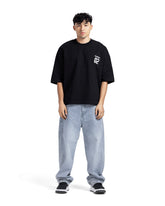 "02" Chest Graphic Oversized Tee