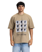 Ter-Ami Photo Grid Oversized Tee
