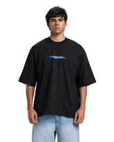Blur Logo Oversized Tee