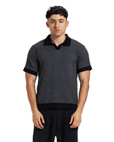 Textured Knit Polo
