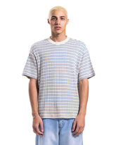 Textured Stripe Knit Tee
