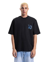 Distressed Number Graphic Tee