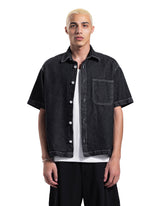 Contrast Stitch Denim Shirt
