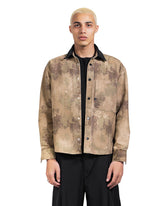 Contrast Collar Overshirt