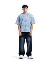 Sense Distressed Denim Illusion Tee
