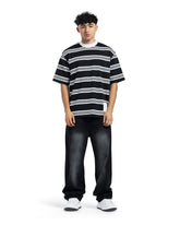 Sense Coastal Stripe Knit Tee