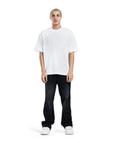 Time To Start Embossed Oversized Tee