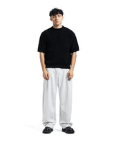 Linen Blend Tapered Trousers