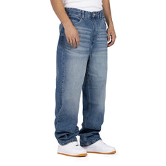 Wide-Leg Denim Jeans