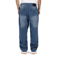 Wide-Leg Denim Jeans