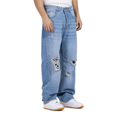 The Washed Distressed Denim