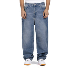 Wide-Leg Denim Jeans