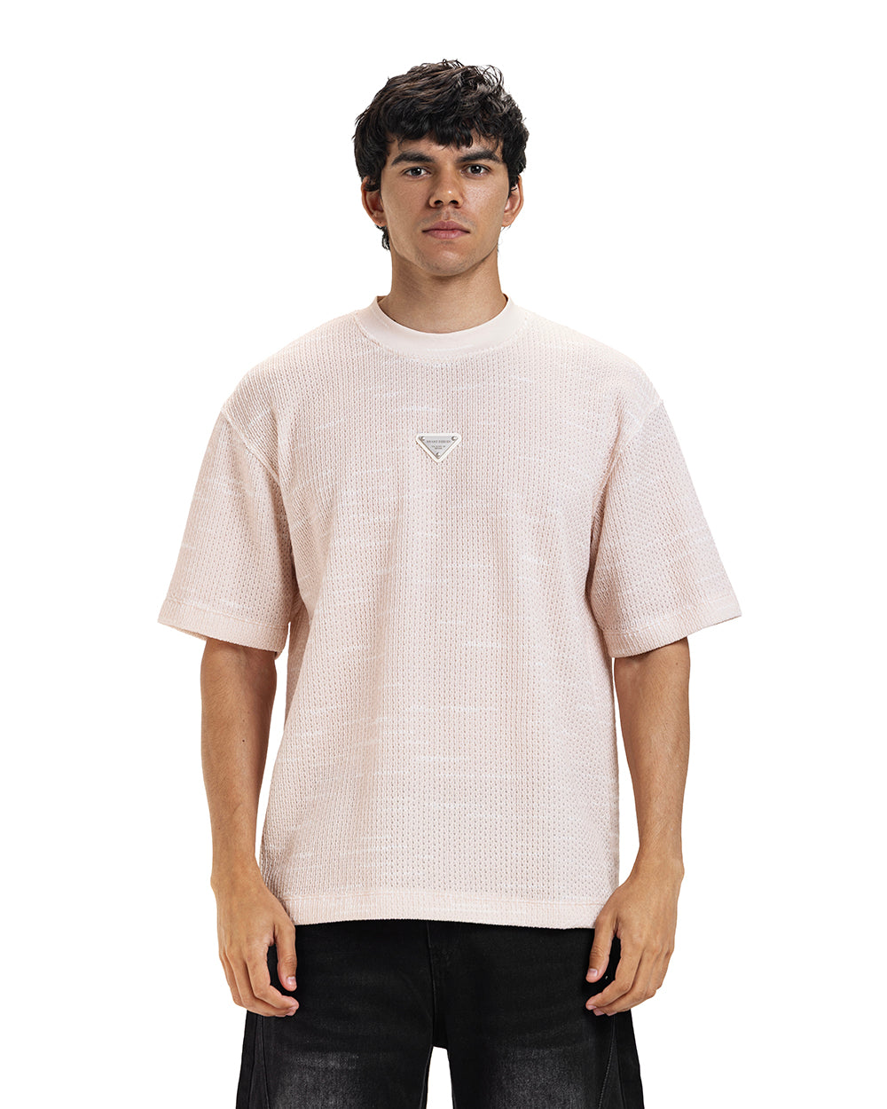 Textured Luxe Essential Tee