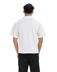 Minimal Rib Collar Polo