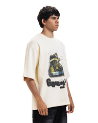 Urban Boot Graphic Oversized Tee