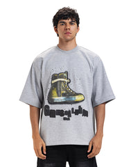 Urban Boot Graphic Oversized Tee