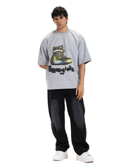 Urban Boot Graphic Oversized Tee
