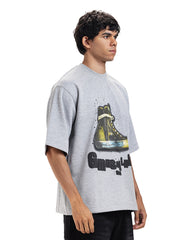 Urban Boot Graphic Oversized Tee