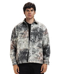 Raw Texture Overshirt