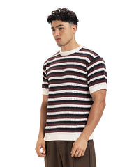 Retro Stripe Knit Tee