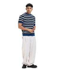 Retro Stripe Knit Tee