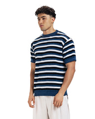Retro Stripe Knit Tee