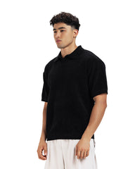 Waffle Knit Polo