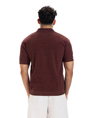 Waffle Knit Polo