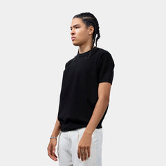 Knitted Basic T-Shirt