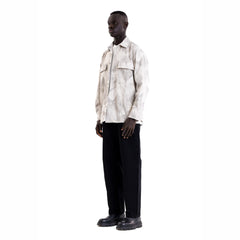 Abstract-Print Overshirt