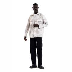 Abstract-Print Overshirt
