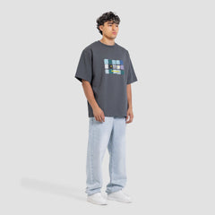 Grid Graphic T-Shirt