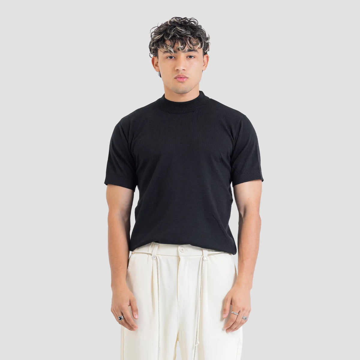 KNIT T-SHIRT