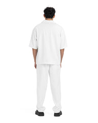 Charcoal Tailored Boxy Short Sleeve Set