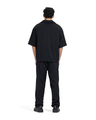 Charcoal Tailored Boxy Short Sleeve Set
