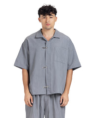 Metal Clasp Short Sleeve Set