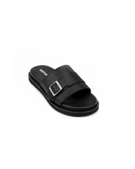 Premium Buckle Slide Sandals