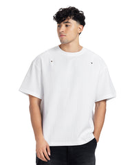 Ribbed Oversized Tee