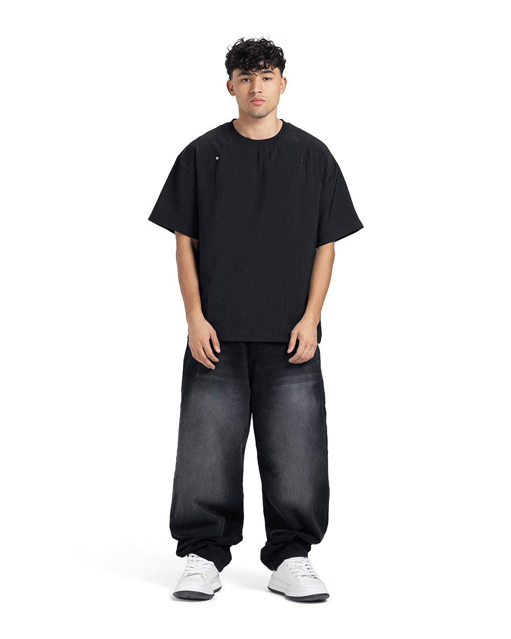 Ribbed Oversized Tee