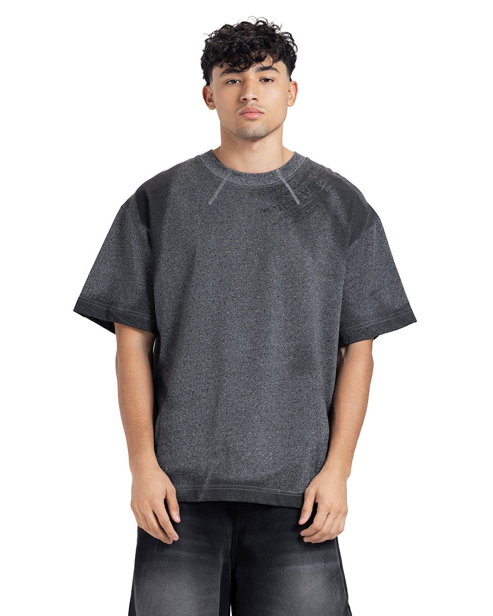 Acid Wash Oversized Tee