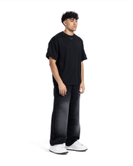 Oversized Boxy Black T-Shirt