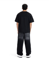 Oversized Boxy Black T-Shirt