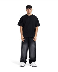 Oversized Boxy Black T-Shirt