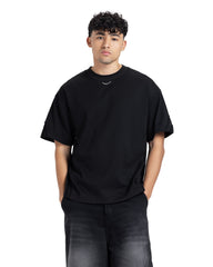 Oversized Boxy Black T-Shirt