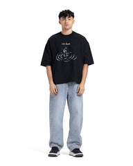 "I'm Fine" Graphic Oversized Tee